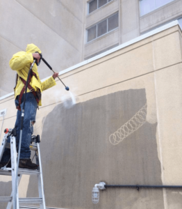 Power Washing Commercial Property Baltimore MD-min